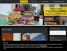 Tablet Screenshot of macelleriapellegrin.com